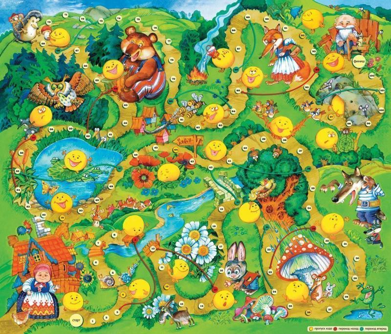 Игра фишки карта