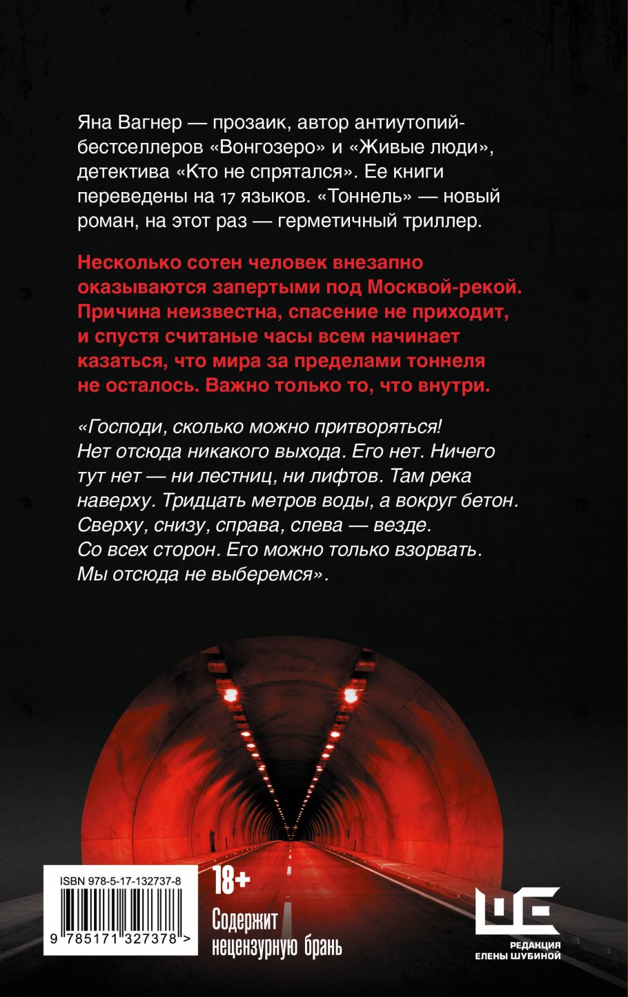 Купить Книгу Яна Вагнер Туннель