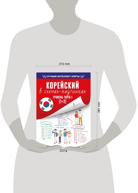 Корейский в схемах паутинках уровень topik i 1 2