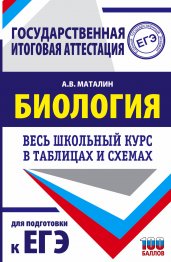 ЕГЭ. Биология. Весь школьный курс в таблицах и схемах для подготовки к единому государственному экзамену