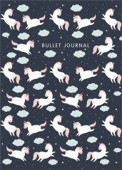 Блокнот в точку: Bullet Journal (единороги, 120 л.)