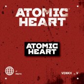 Значок металлический. Atomic Heart