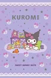 Kuromi. Sweet Bunny Note