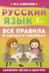 Русский язык. Все правила в схемах и таблицах