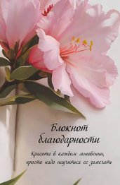 Блокнот благодарности. Красота в каждом мгновении, просто надо научиться ее замечать