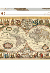 Пазлы-2000. Историческая карта мира