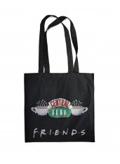 Сумка. Friends. Central perk (черная, 38х43 см, длина ручек 58 см)