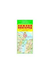 Карта автодорог Нижнего Новгорода для автомобилистов