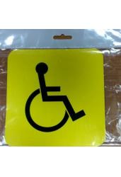 Наклейка на автомобиль "Инвалид"